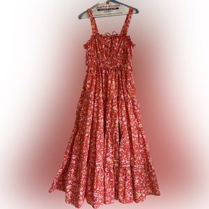 JCrew cotton floral dress size small